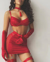 Siren Silk Set - Red