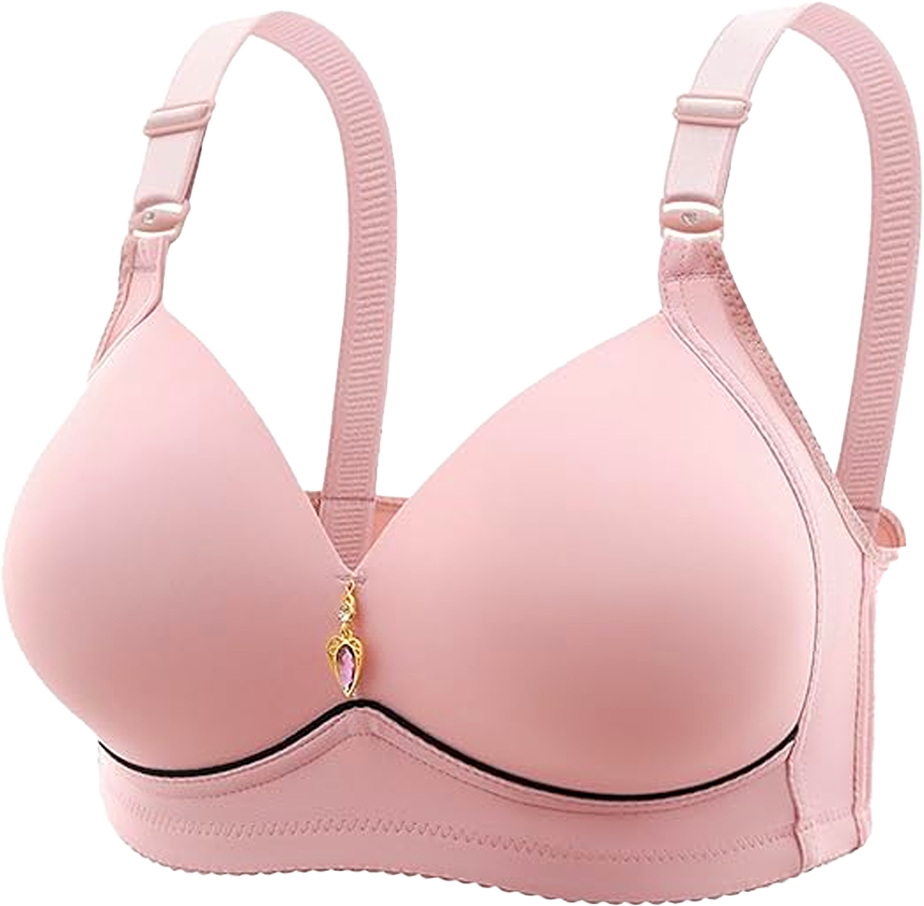 Breathable minimizer bra - Pink