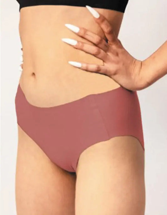 Seamless Briefs - Brown