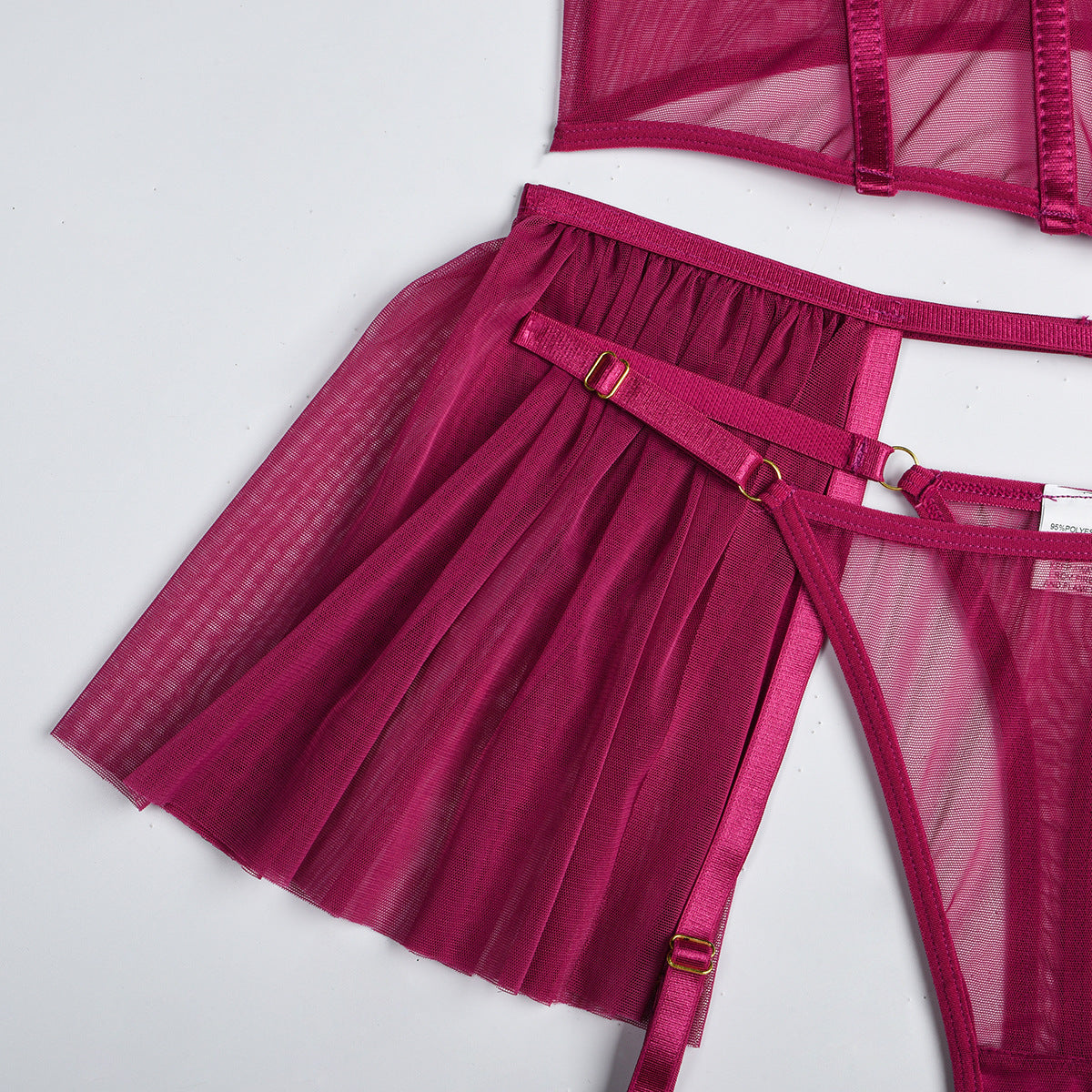 Forbidden Skirt Set - Plum