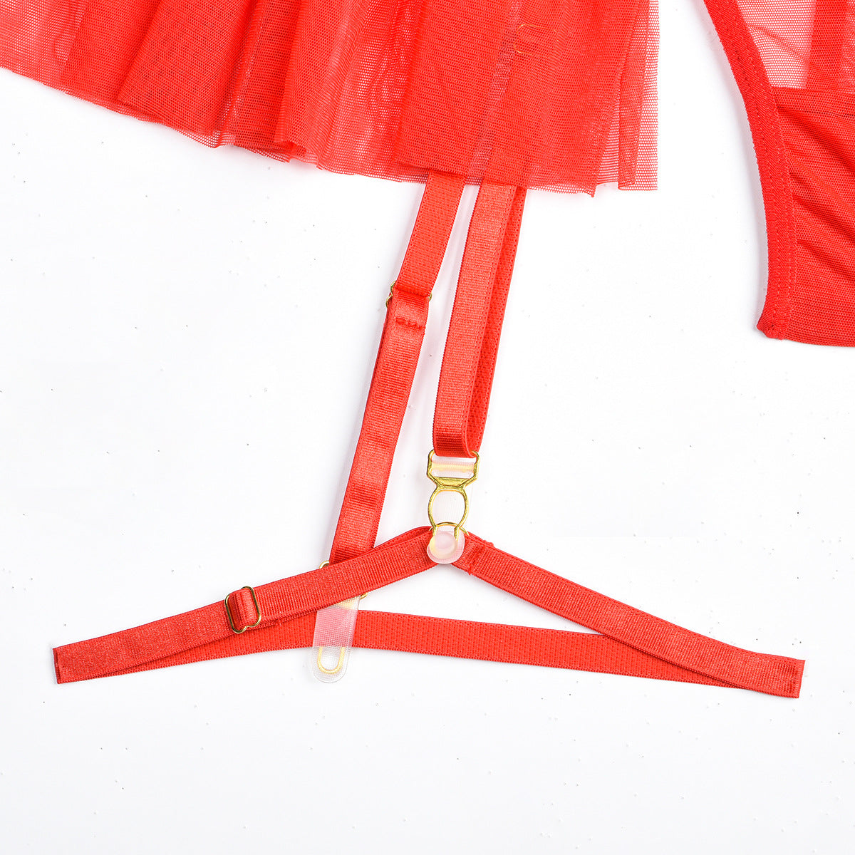 Forbidden Skirt Set - Red