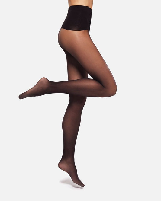 Ultra Thin High Waist Black Stocking (Pantyhose)