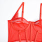 Forbidden Skirt Set - Red