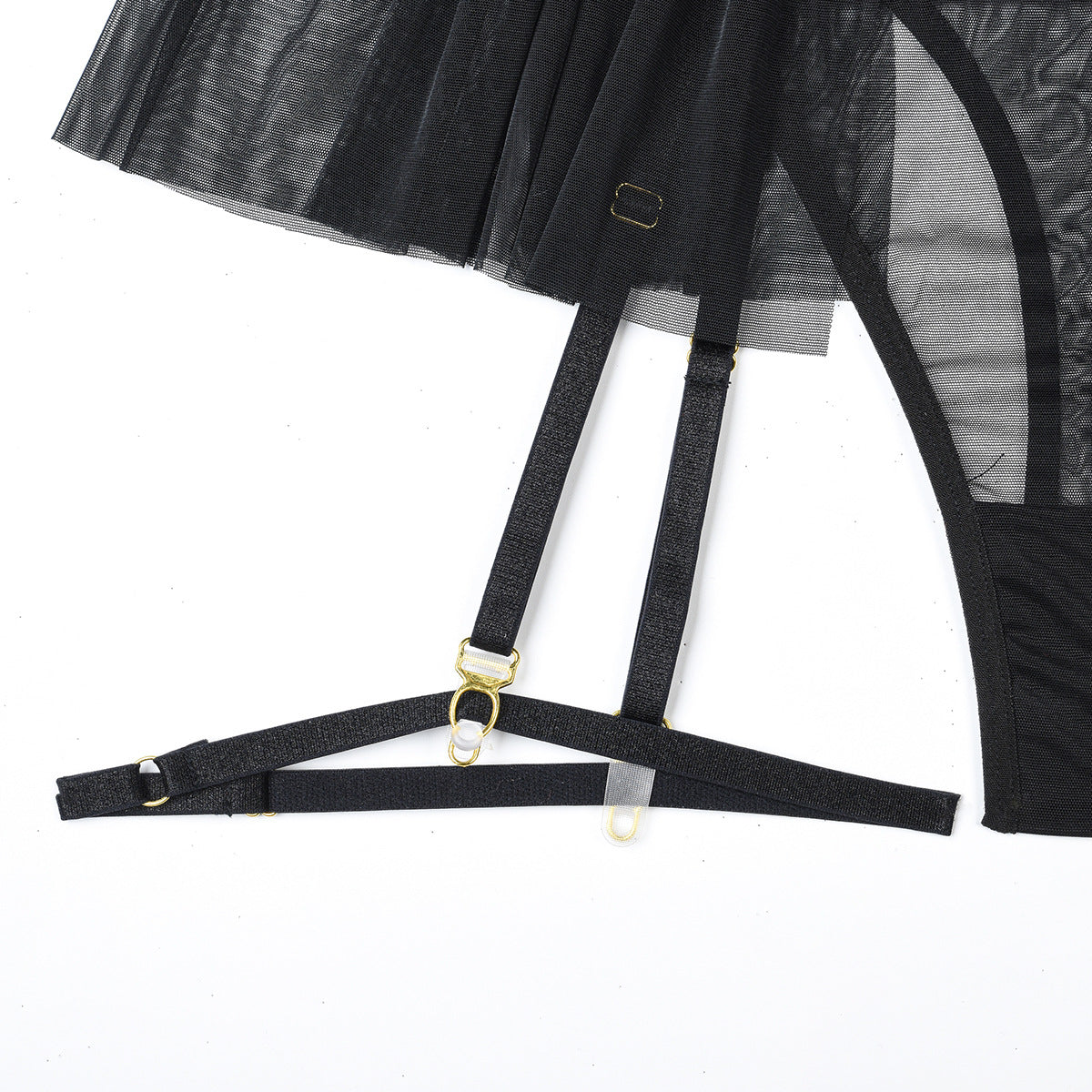 Forbidden Sexy Black Lace Skirt Set - Shop Hollywood Lingerie Online in Pakistan