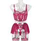 Forbidden Skirt Set - Plum