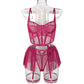 Forbidden Skirt Set - Plum