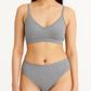 Cheeky cotton brief - Gray