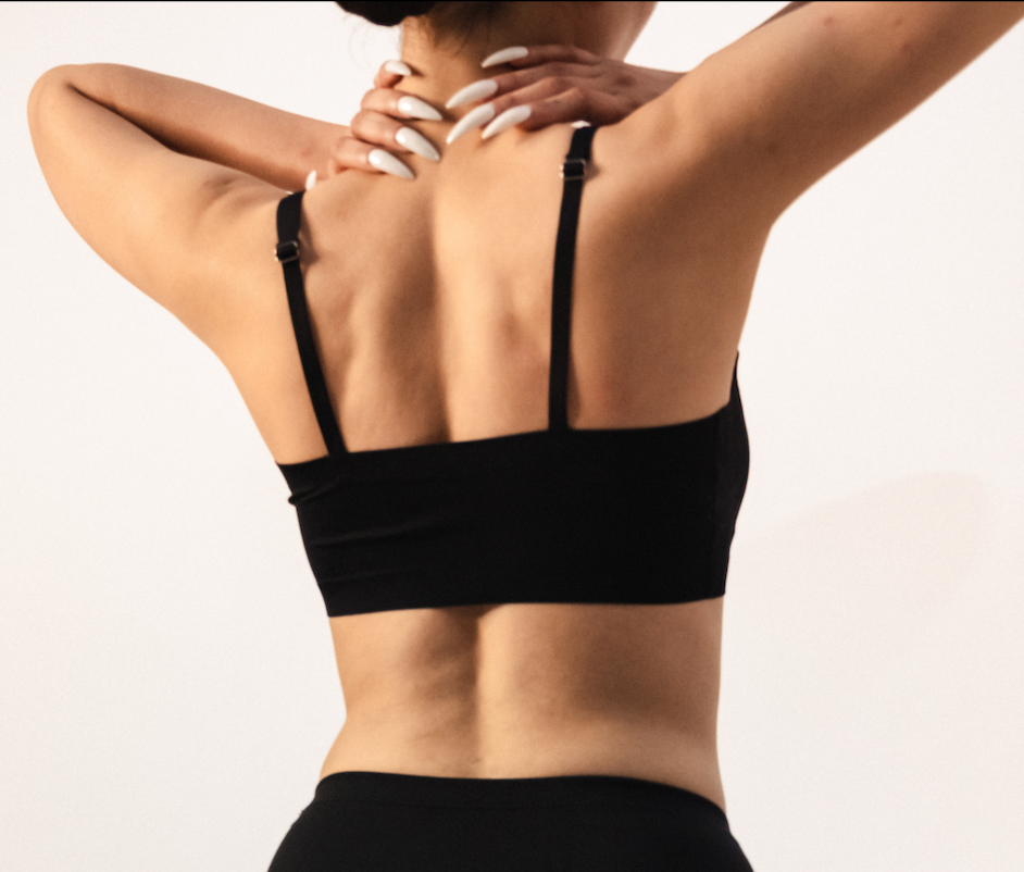 Seamless Scoop Bra - Black