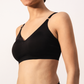 Seamless Scoop Bra - Black